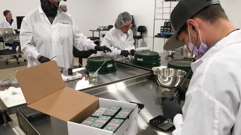 JIT Distro licensed white label cannabis manufacturing facility in Sacramento, California