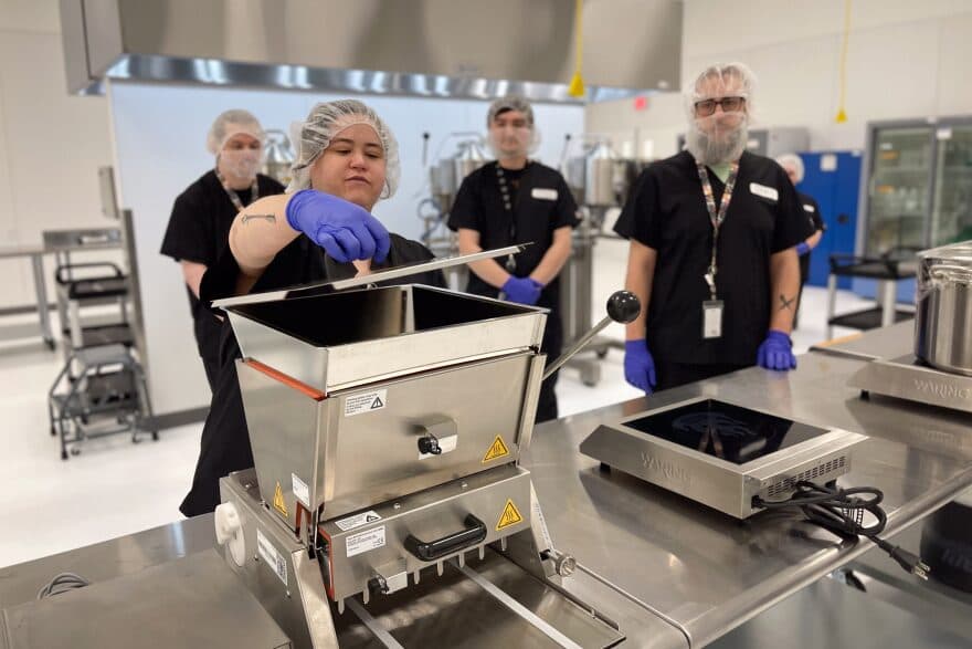 JIT Distro production line