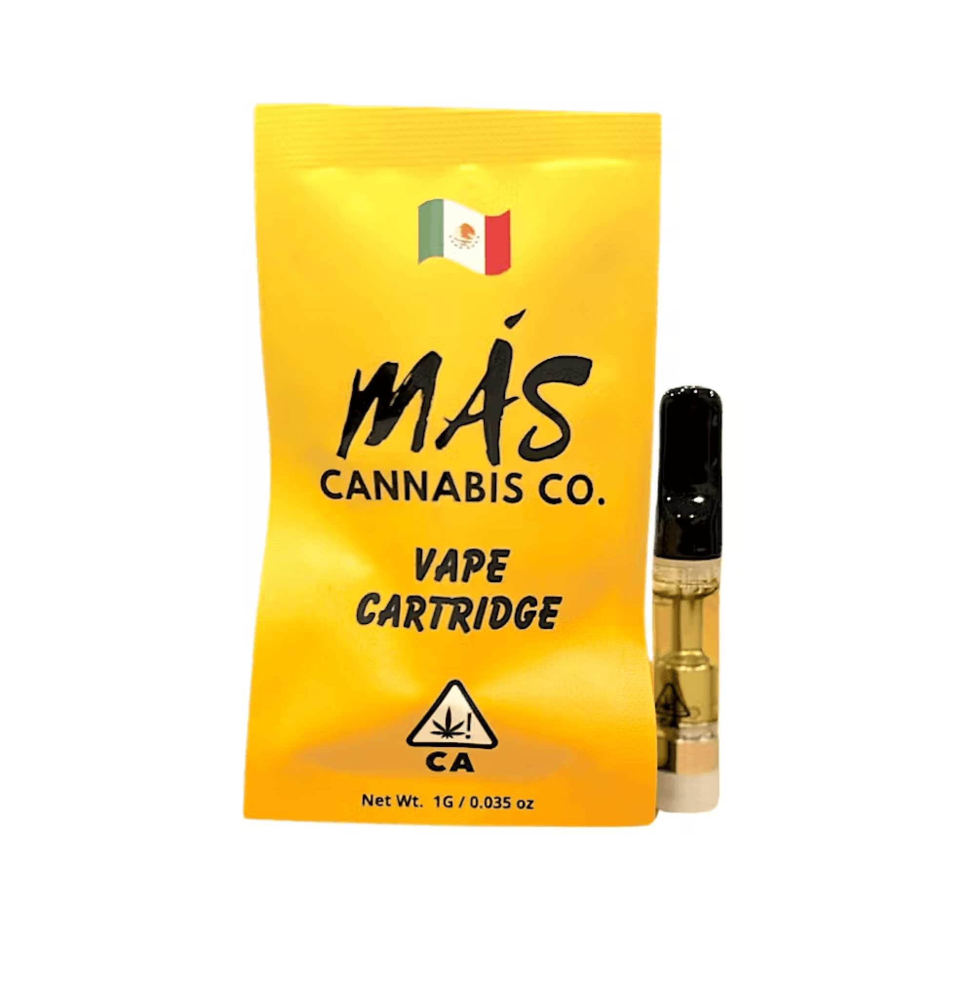 MÁS Cannabis Co. vape cartridge